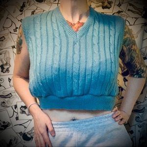 Vintage 80s Sweater Vest